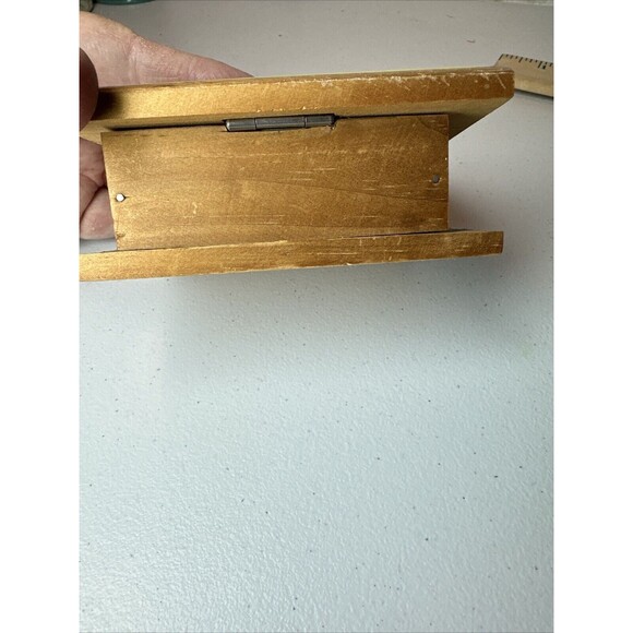 Hand Painted Folk Art Tile El Salvador Framed Colorful Cheerful Trinket Box Bird - Picture 5 of 8